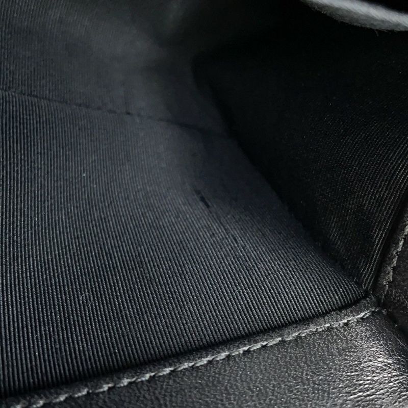 シャネル チェーンショルダーバッグ ボーイシャネル スモール ココマーク ビジュー ラムスキン A67085 CHANEL 黒