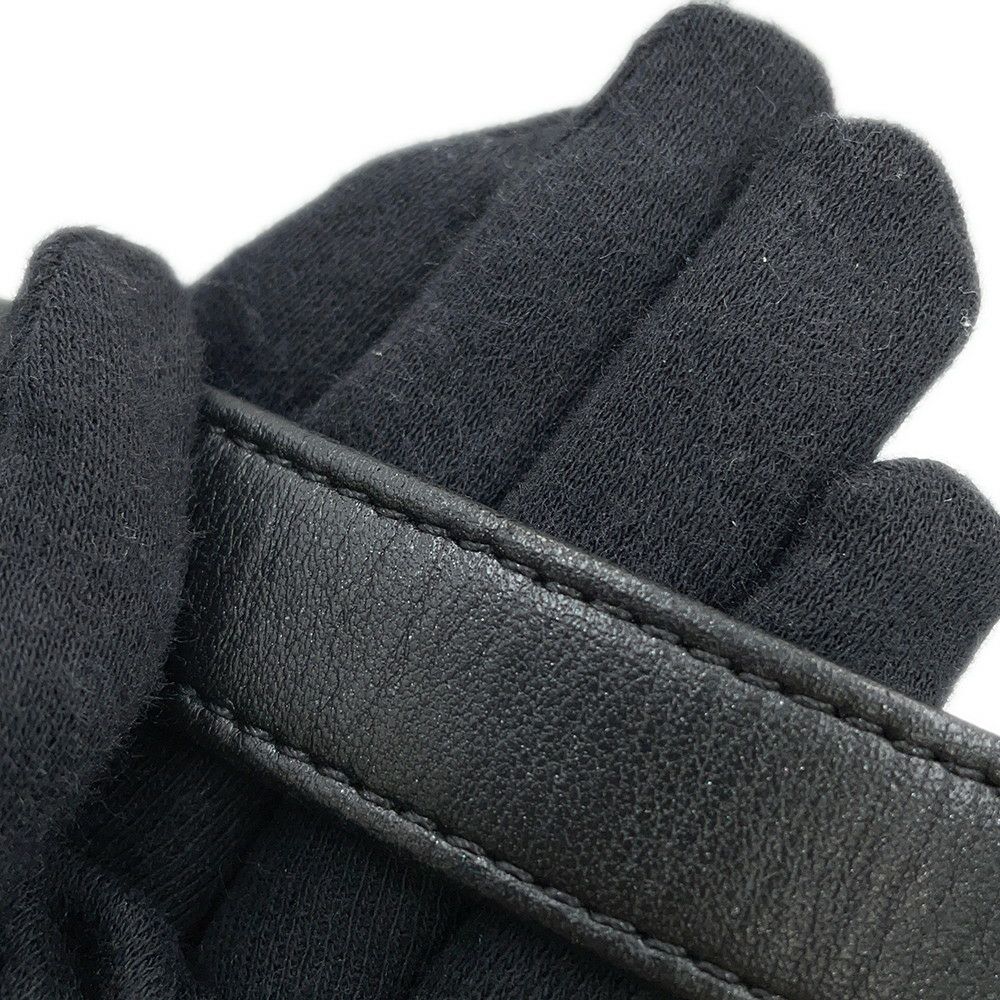 シャネル チェーンショルダーバッグ ボーイシャネル スモール ココマーク ビジュー ラムスキン A67085 CHANEL 黒