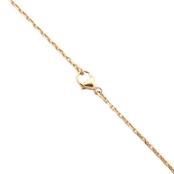 エルメス ネックレス ミニ・ポップアッシュ ホワイト/ピンクゴールド金具 HERMES アクセサリー 白