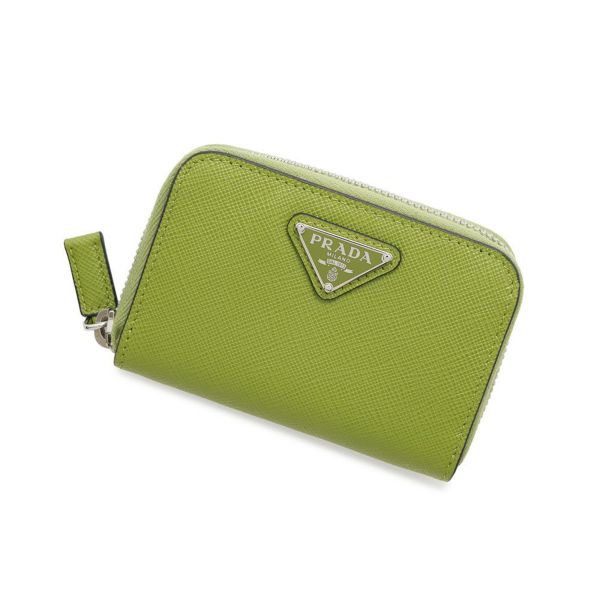 プラダ コインケース サフィアーノ トライアングルロゴ ラウンドファスナー 2MM003 PRADA 財布 小銭入れ