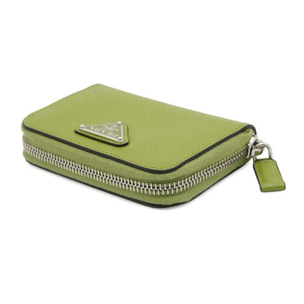 プラダ コインケース サフィアーノ トライアングルロゴ ラウンドファスナー 2MM003 PRADA 財布 小銭入れ
