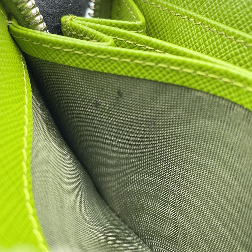 プラダ コインケース サフィアーノ トライアングルロゴ ラウンドファスナー 2MM003 PRADA 財布 小銭入れ