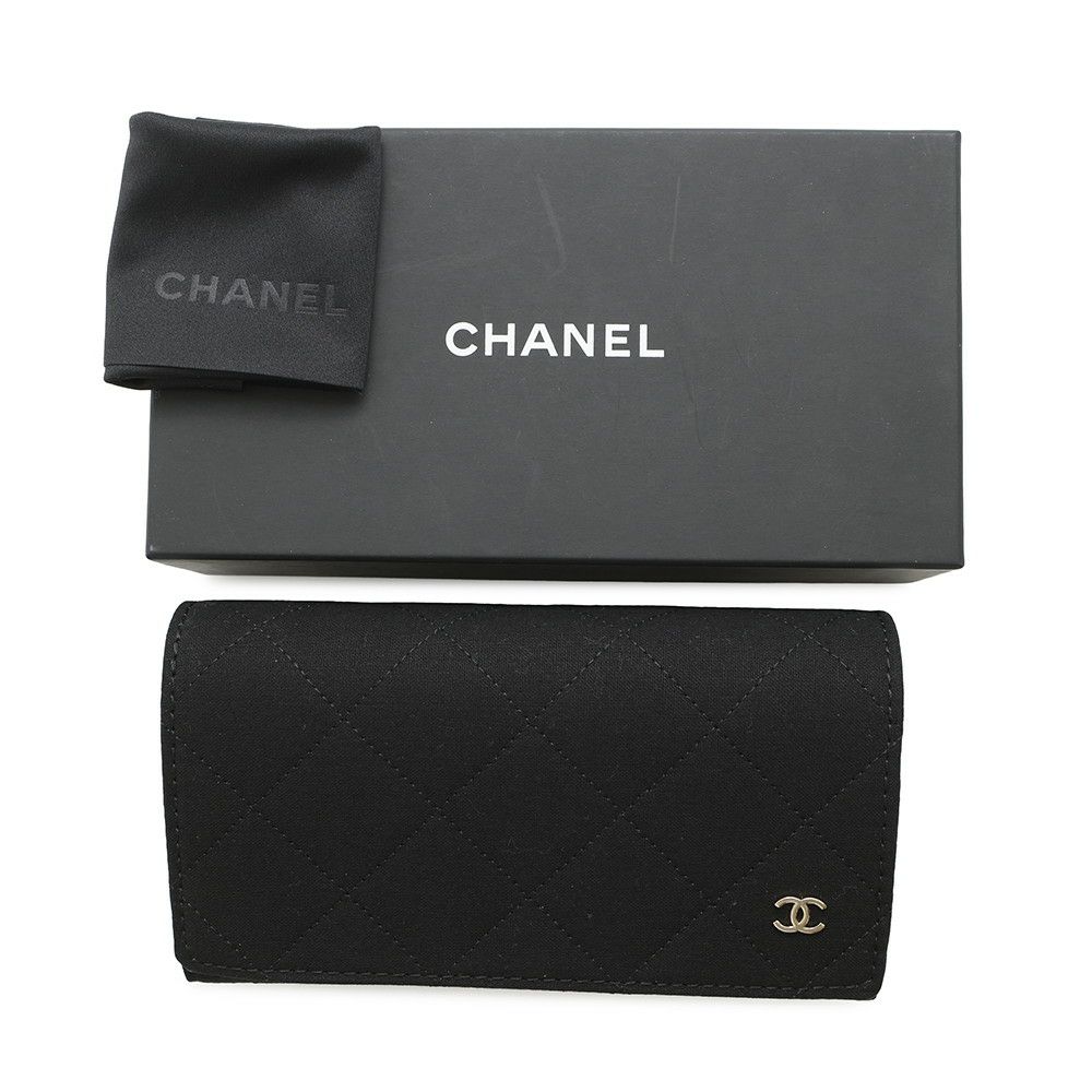 シャネル サングラス ロゴ パント シェイプ 53□20 135 4282 CHANEL アイウェア 黒