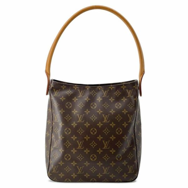 ルイヴィトン ショルダーバッグ モノグラム ルーピングGM M51145 LOUIS VUITTON ワンショルダーバッグ