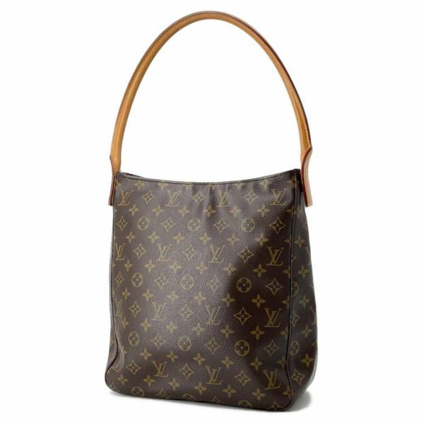 ルイヴィトン ショルダーバッグ モノグラム ルーピングGM M51145 LOUIS VUITTON ワンショルダーバッグ