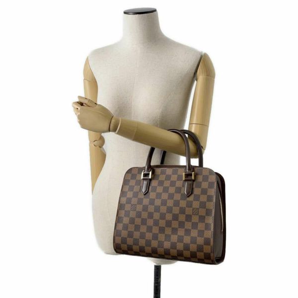 ルイヴィトン ハンドバッグ ダミエ・エベヌ トリアナ N51155 LOUIS VUITTON ヴィトン バッグ