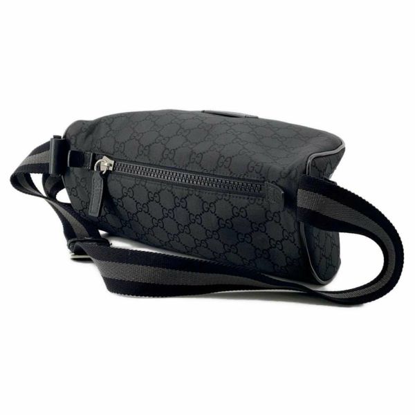 グッチ ウエストバッグ GGナイロンキャンバス ブラック 449182 GUCCI バッグ ショルダーバッグ アウトレット品 黒