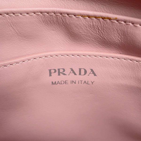 プラダ チェーンショルダー ダイアグラム レザーバッグ 1BH083 PRADA バッグ 斜め掛け クロスボディ