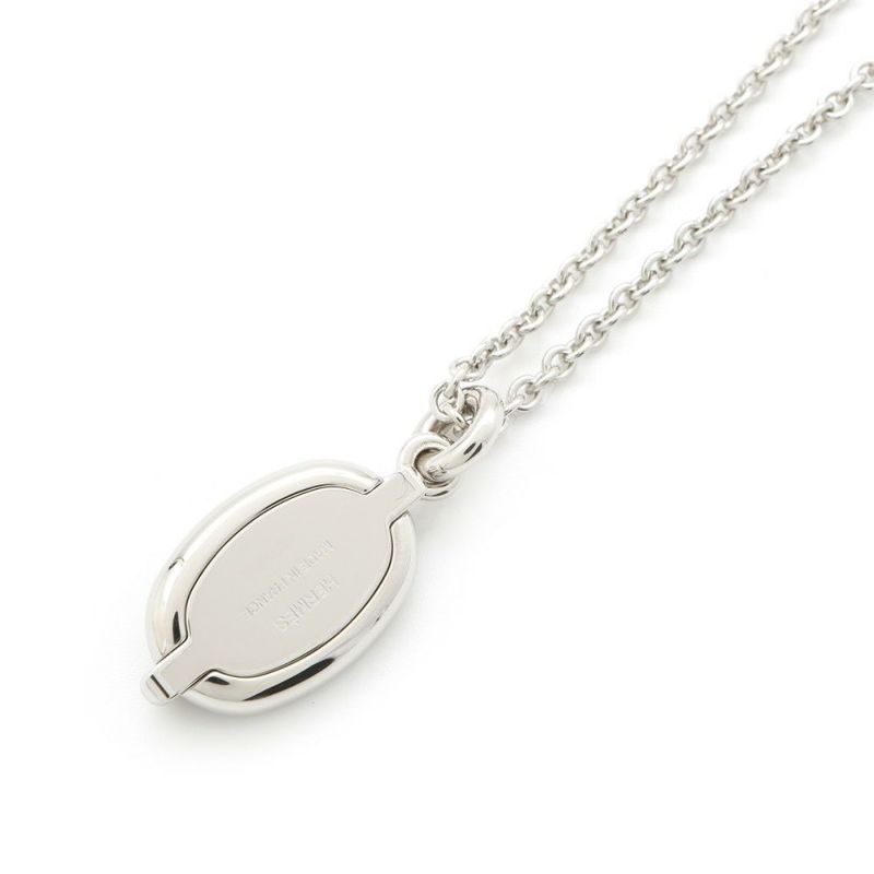 エルメス ネックレス ペンダント ミニ・マイヨン PM HERMES アクセサリー 黒