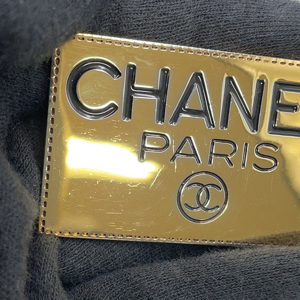 シャネル ブローチ ココマーク ロゴ スクエアプレート メタル CHANEL アクセサリー