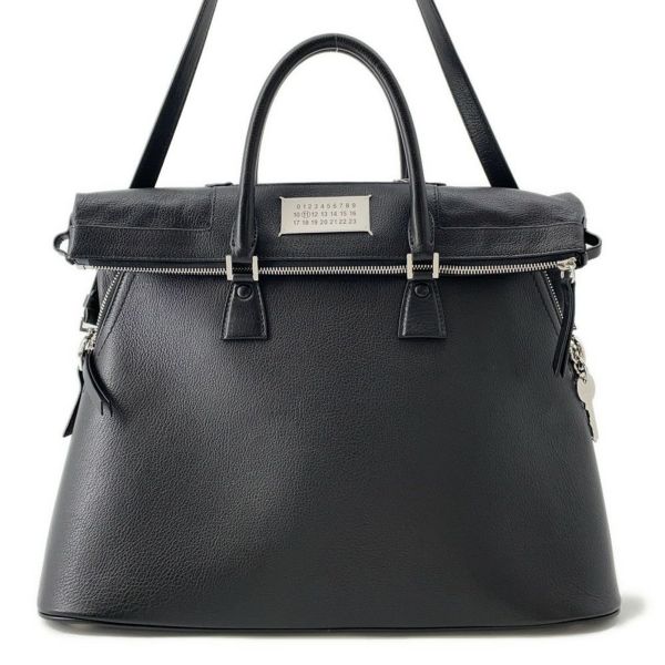 メゾンマルジェラ ハンドバッグ 5AC ラージ Maison Margiela 2wayショルダー  黒