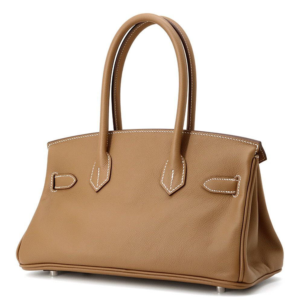 エルメス ショルダーバーキン29 ゴールド/シルバー金具 エバーカラー K刻印 HERMES Birkin