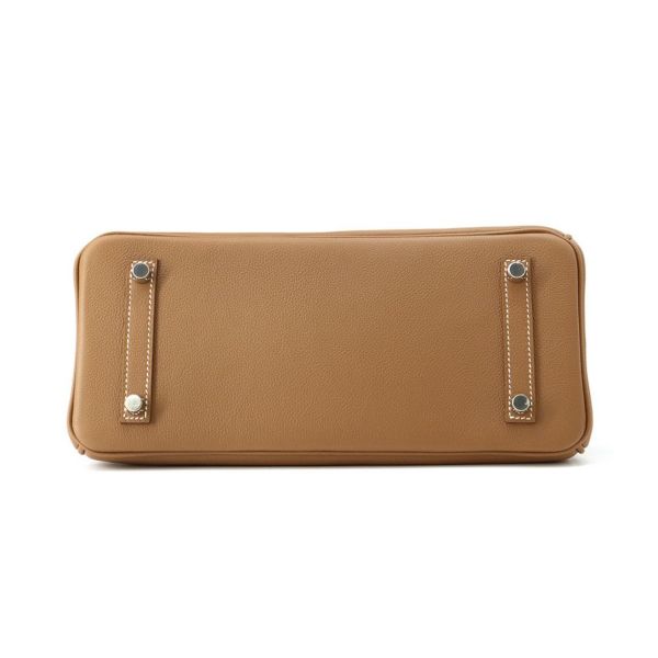 エルメス ショルダーバーキン29 ゴールド/シルバー金具 エバーカラー K刻印 HERMES Birkin