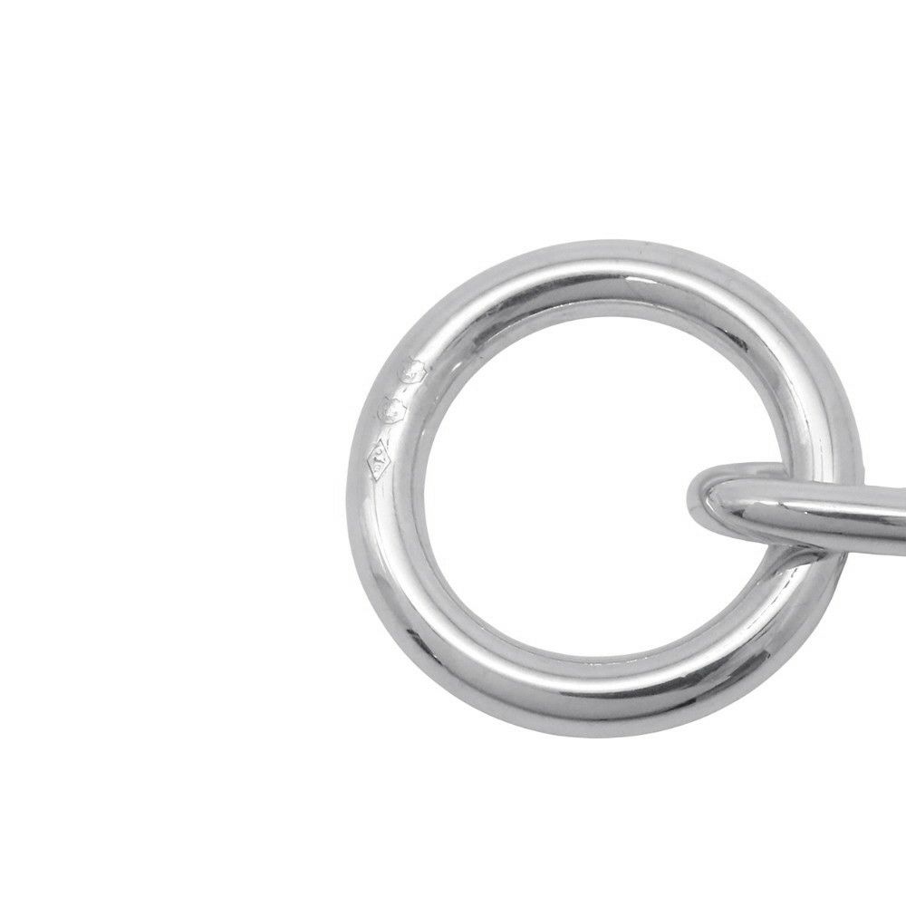 エルメス ネックレス シェーヌダンクル ネックレスMM 36コマ SV925シルバー HERMES ジュエリー