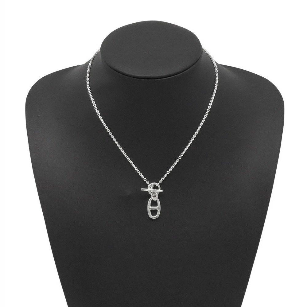 エルメス ネックレス シェーヌダンクル アミュレット SV925シルバー HERMES ペンダント ジュエリー