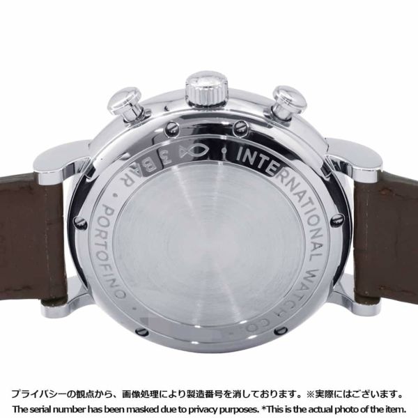 IWC ポートフィノ クロノグラフ IW391027 腕時計 シルバー文字盤