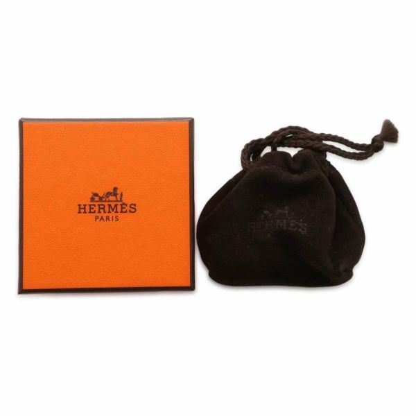 エルメス スカーフリング ツイリーリング チャーム・馬銜 Charm Mors a Jouet ピンクゴールド金具 HERMES ツイリー用