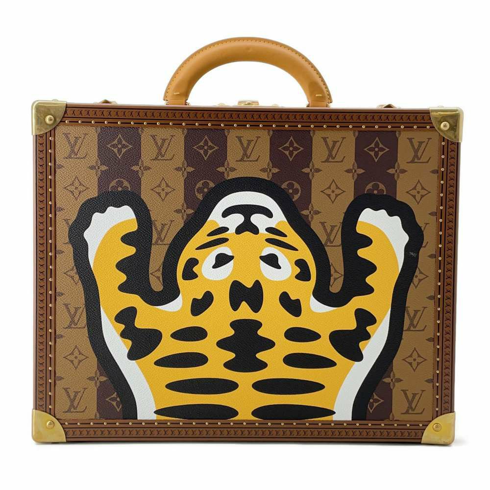 ルイヴィトン トランク モノグラム・ストライプ LV×NIGO コトヴィル40 