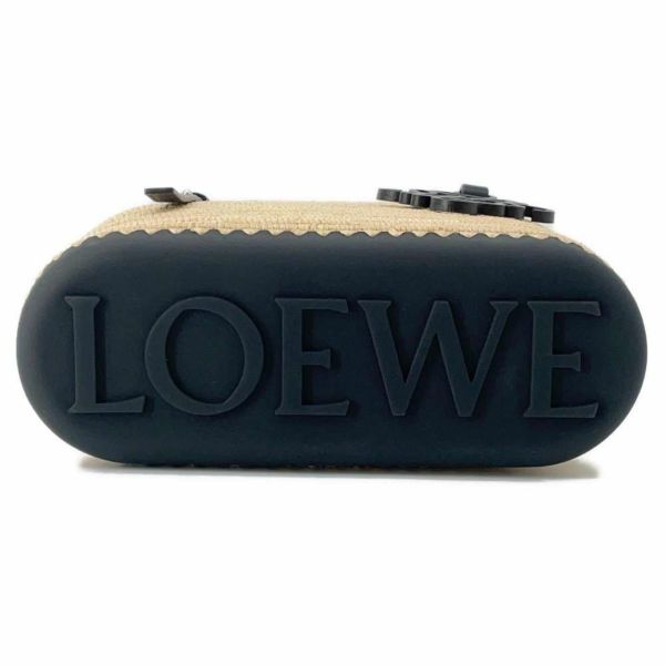 ロエベ トートバッグ ラフィア スクエアバケット スモール 0010873214 LOEWE カゴバッグ