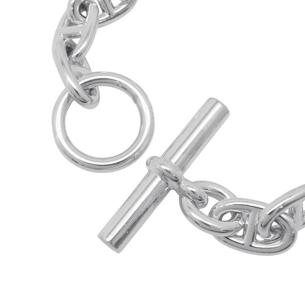 エルメス ブレスレット シェーヌダンクルMM 13コマ SV925シルバー HERMES ジュエリー