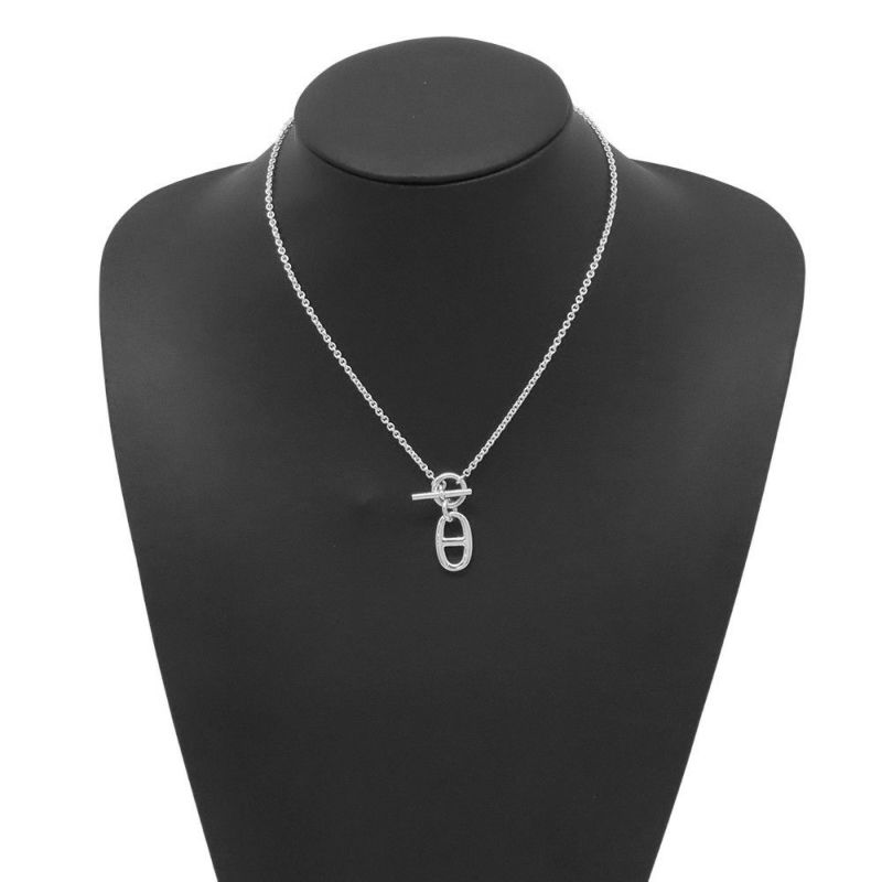 エルメス ネックレス シェーヌダンクル アミュレット SV925シルバー HERMES ペンダント ジュエリー