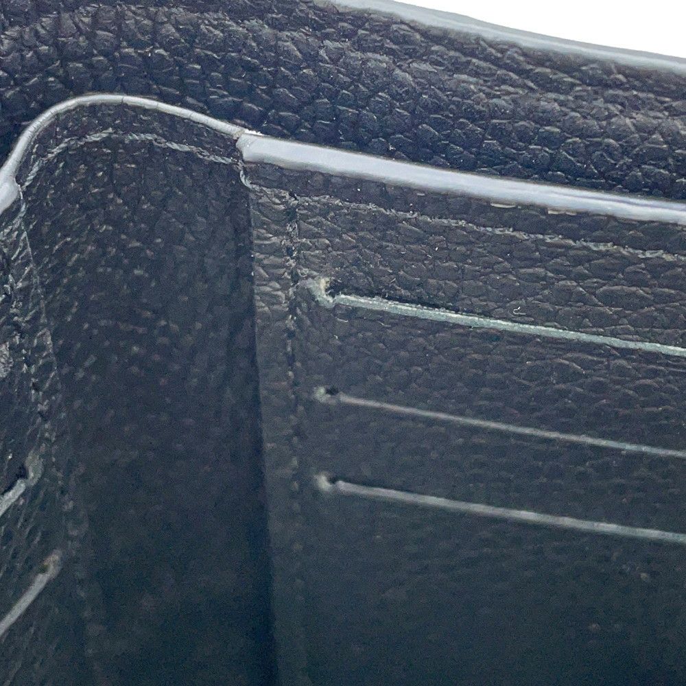 ルイヴィトン 三つ折り財布 モノグラム・アンプラント ポルトフォイユ・ヴィクトリーヌ M64060 LOUIS VUITTON 黒 ブラック