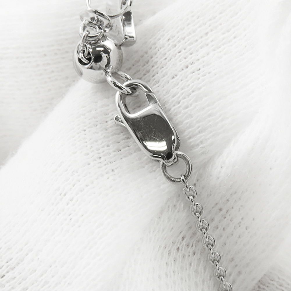 グラフ ネックレス アイコン ラウンド ダイヤモンド ペンダント ダイヤ 中石0.70ct K18WGホワイトゴールド RGP619 GIA鑑定書付き