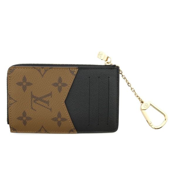 ルイヴィトン コインケース モノグラム ポルトカルト・レクト ヴェルソ M81303 コンパクト ラウンドファスナー 小銭入れ