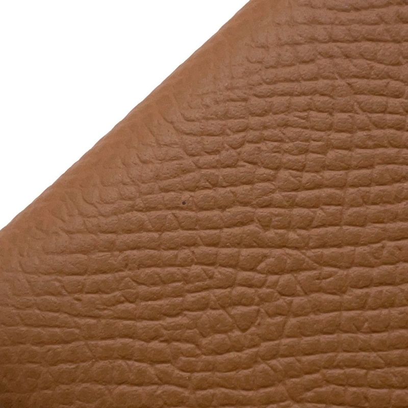 エルメス カードケース カルヴィ ゴールド エプソン B刻印 HERMES 名刺入れ