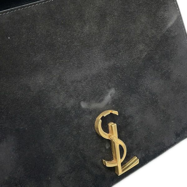 サンローランパリ ハンドバッグ カサンドラ トップハンドル レザー 578000 2WAYバッグ 黒