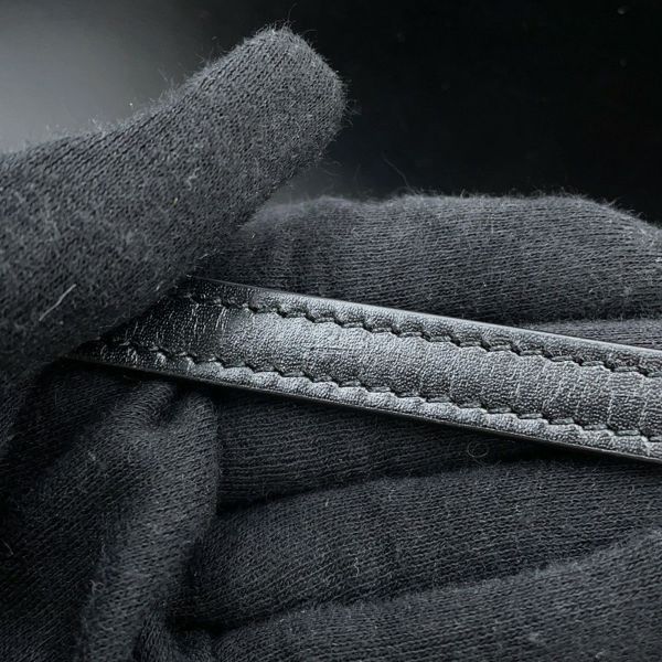 サンローランパリ ハンドバッグ カサンドラ トップハンドル レザー 578000 2WAYバッグ 黒