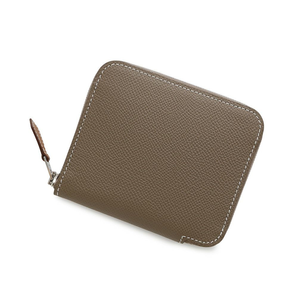 エルメス コインケース アザップコンパクト シルクイン エトゥープ  