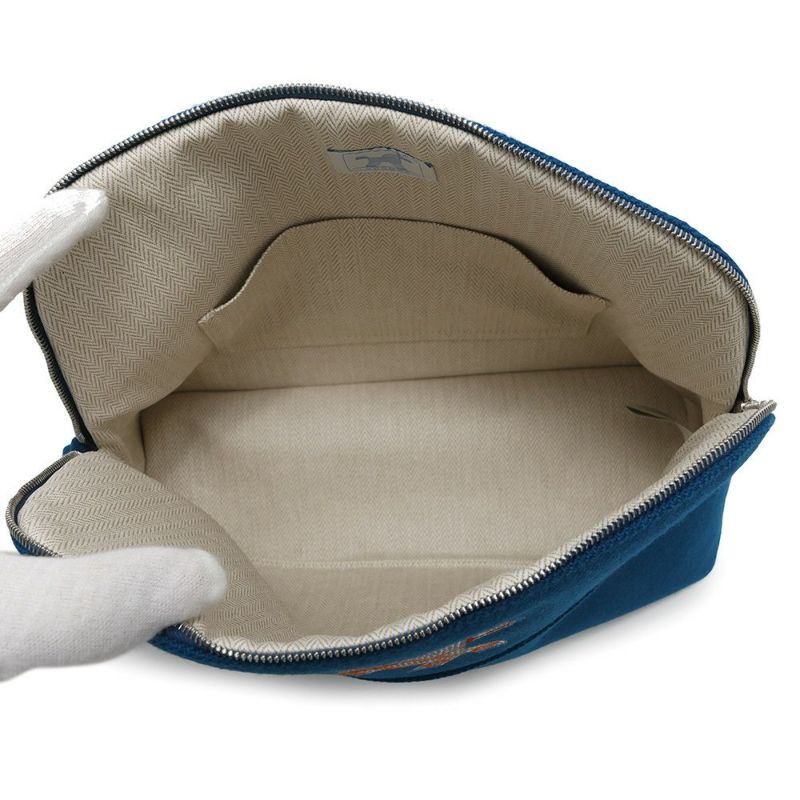 エルメス ポーチ ボリードポーチGM アニモー・ナッテ HERMES ベビー