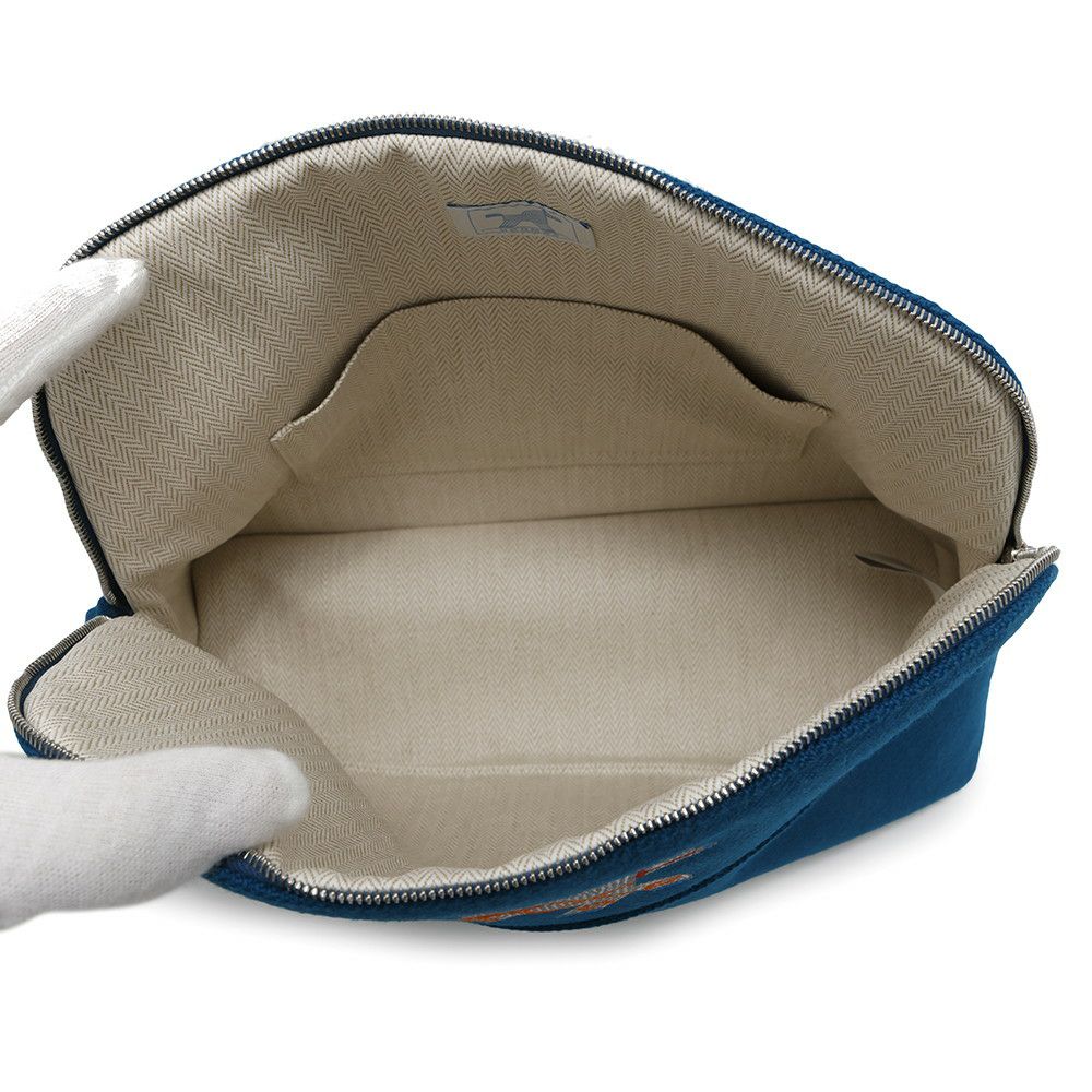 エルメス ポーチ ボリードポーチGM アニモー・ナッテ HERMES ベビー