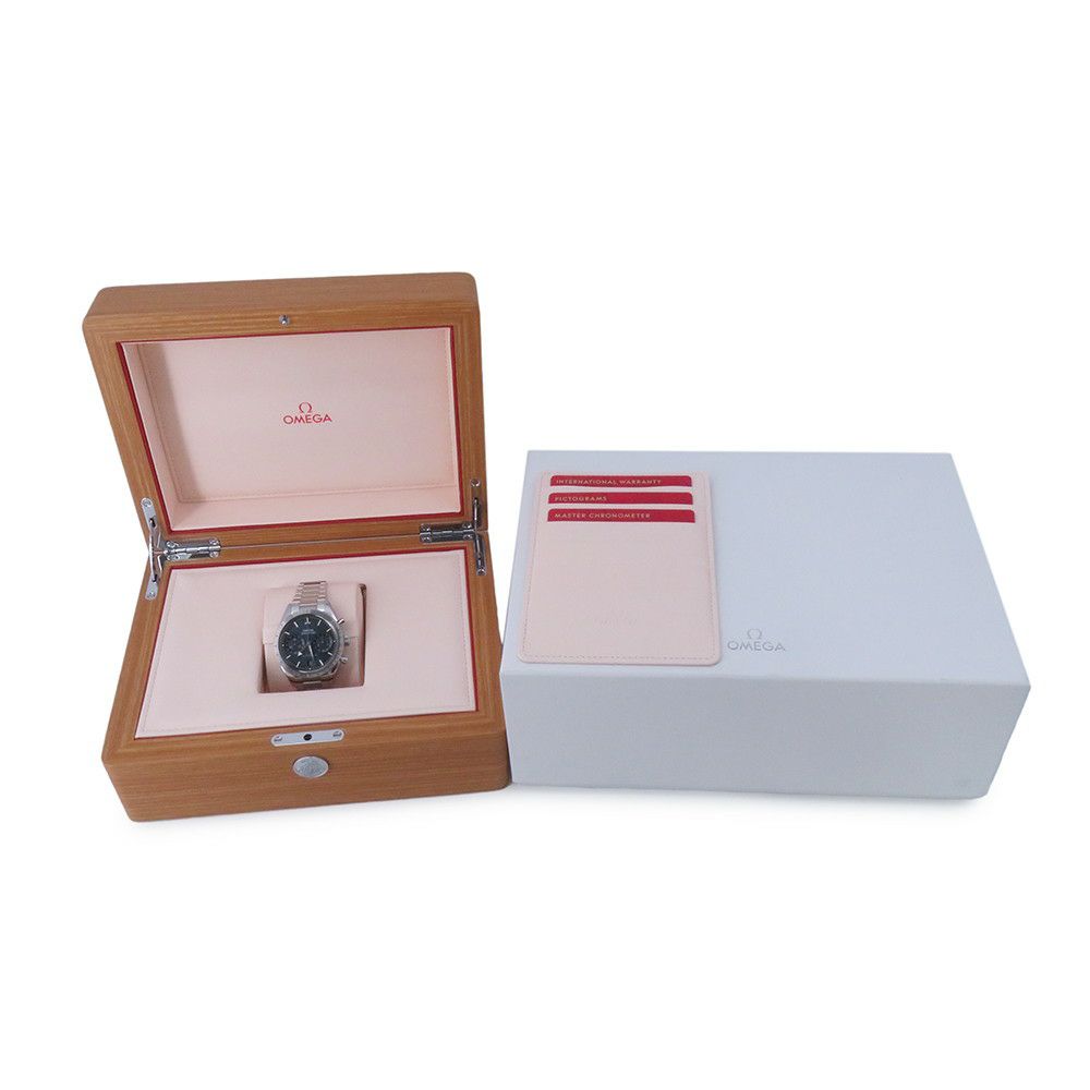 オメガ スピードマスター 57 コーアクシャル 332.10.41.51.03.001 OMEGA 腕時計 ブルー文字盤