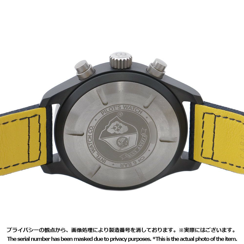 IWC パイロットウォッチ クロノグラフ ブルーエンジェルス IW389008 IWC 腕時計 ブルー文字盤