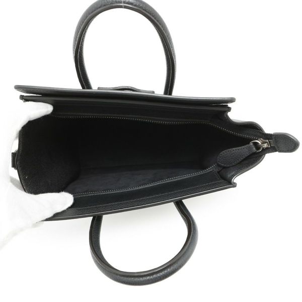 セリーヌ ハンドバッグ ラゲージ ナノショッパー 189243 CELINE バッグ 2wayショルダーバッグ 黒