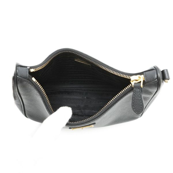 プラダ ショルダーバッグ Re-Edition 2005 Re-Nylon ナイロン 1BH204 PRADA 2wayバッグ 黒