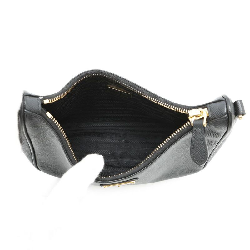 プラダ ショルダーバッグ Re-Edition 2005 Re-Nylon ナイロン 1BH204 PRADA 2wayバッグ 黒