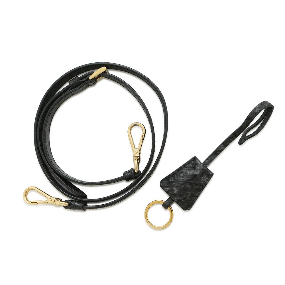 プラダ ハンドバッグ ガレリア サフィアーノレザー ミディアム 1BA863 PRADA 2wayショルダー 黒