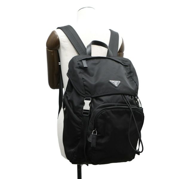 プラダ バックパック フランケンシュタイン 2VZ135 PRADA リュックサック バッグ メンズ 黒