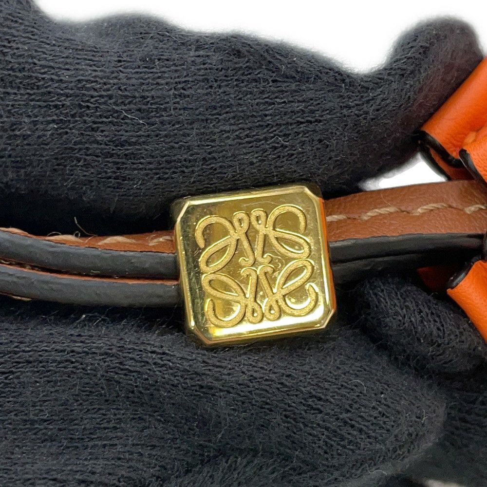 ロエベ バッグチャーム アナグラム パイナップル カクテル レザー LOEWE