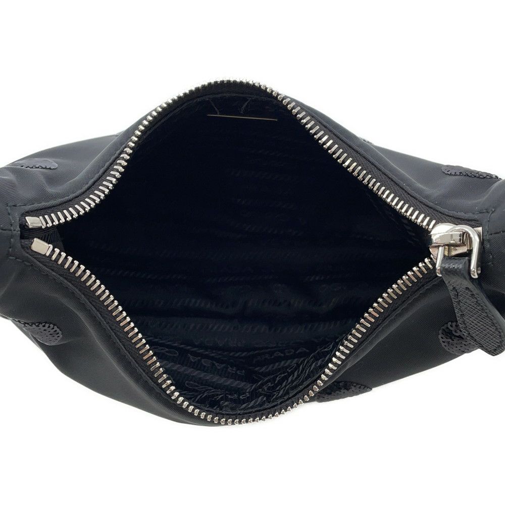 プラダ ショルダーバッグ Re-Edition 2005 Re-Nylon ポルカドット ナイロン スパンコール 1BH204 PRADA 2way 黒