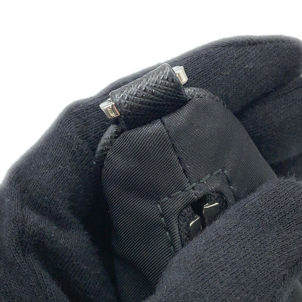 プラダ ショルダーバッグ Re-Edition 2005 Re-Nylon ポルカドット ナイロン スパンコール 1BH204 PRADA 2way 黒