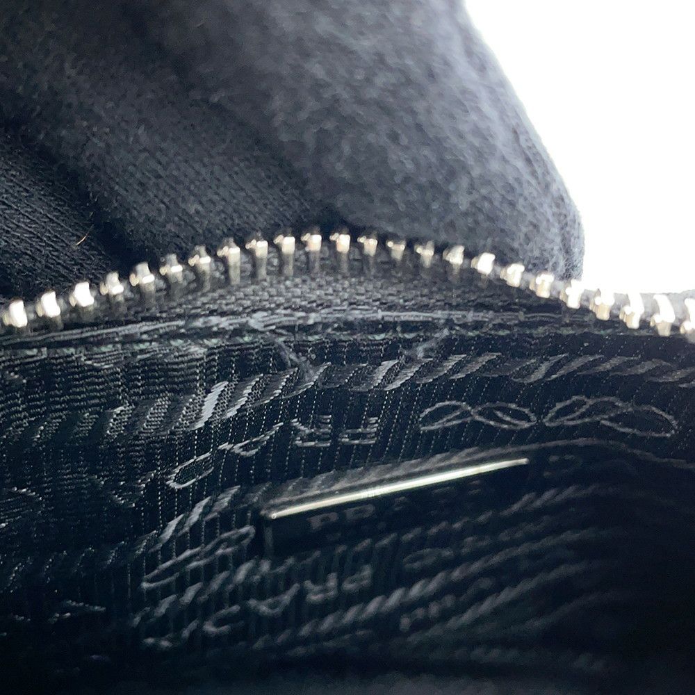 プラダ ショルダーバッグ Re-Edition 2005 Re-Nylon ポルカドット ナイロン スパンコール 1BH204 PRADA 2way 黒