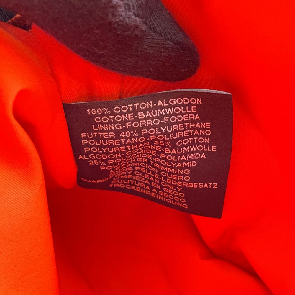 エルメス ポーチ ボリードポーチ ミニ オレンジ/シルバー金具 キャンバス HERMES 小物入れ