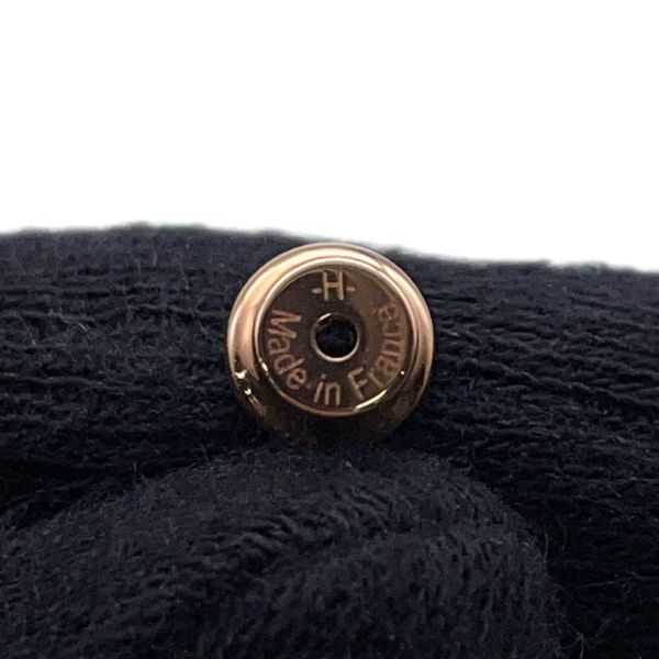 エルメス ピアス オランプ エトゥープ/ピンクゴールド金具 エプソン HERMES アクセサリー