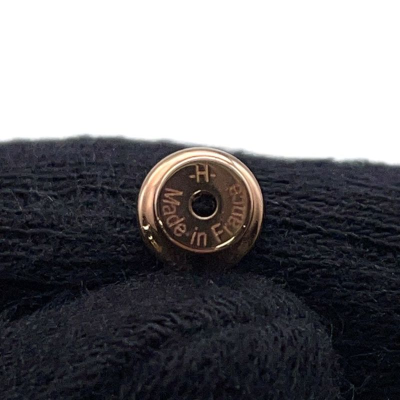 エルメス ピアス オランプ エトゥープ/ピンクゴールド金具 エプソン HERMES アクセサリー