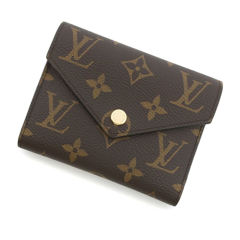 ルイヴィトン 三つ折り財布 モノグラム ポルトフォイユ・ヴィクトリーヌ M62360 LOUIS VUITTON 財布