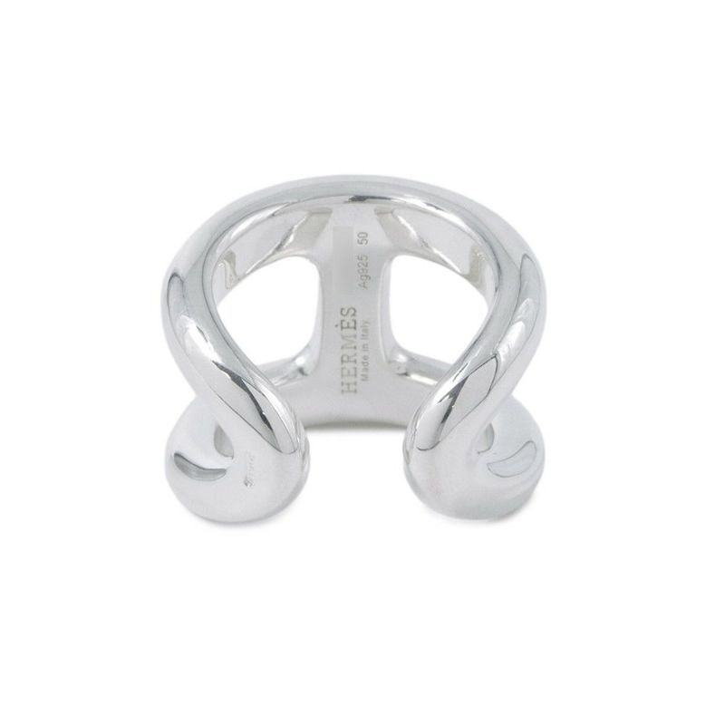エルメス リング オスモズGM Osmose SV925シルバー リングサイズ50 HERMES ジュエリー 指輪